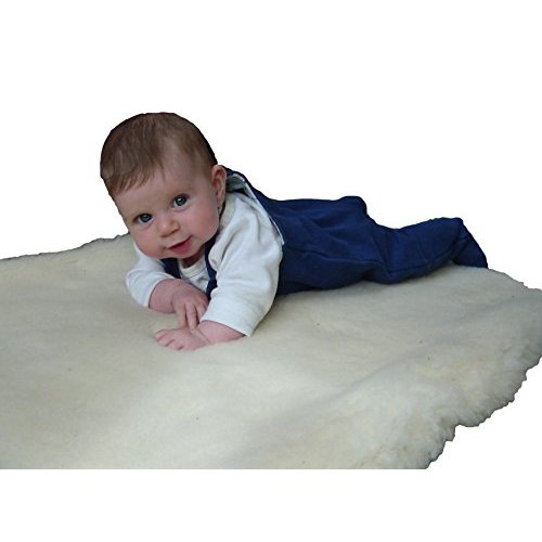 Holy Lamb Organics Cozy Buns Organic "On the Go" Happy Lamb Fleece Pad