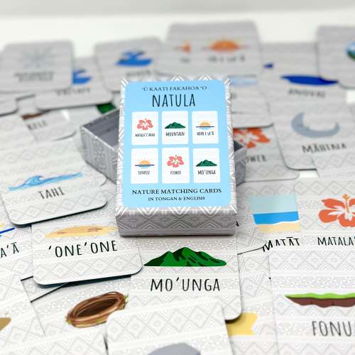 Tongan NATURE Matching Flashcards