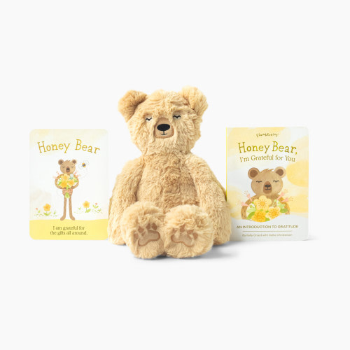Slumberkins Kin & Book Bundle - Honey Bear's Gratitude