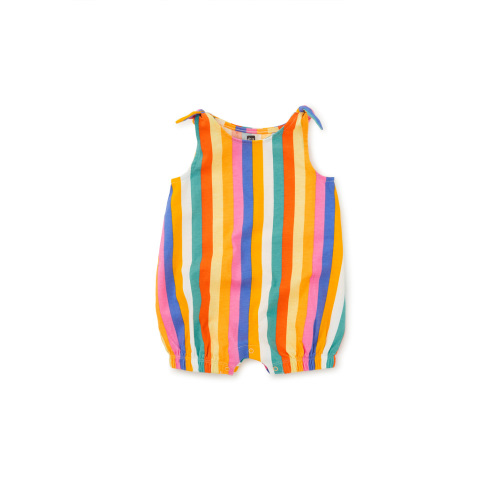 Tie Shoulder Baby Romper