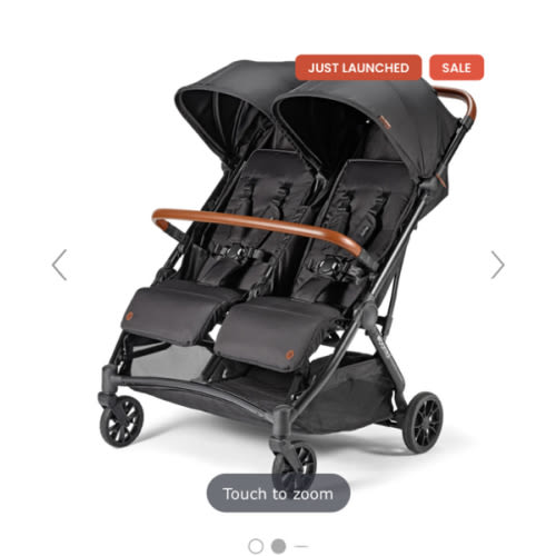 Bēbee Twin Lightweight Double Stroller – Bombi Gear