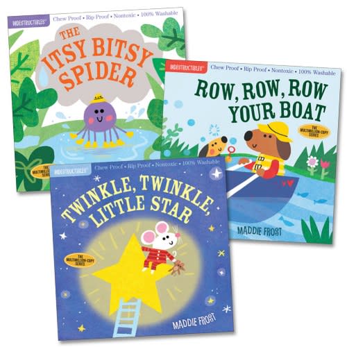 Indestructibles Community & Nursery Rhyme Picture Books