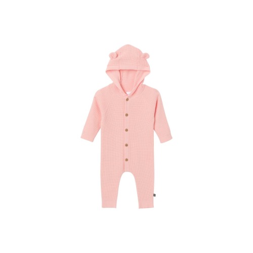 Hooded Sweater Romper, 3-6M