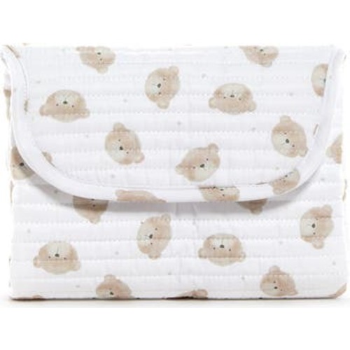 Teddy Bear Quilted Changing Pad