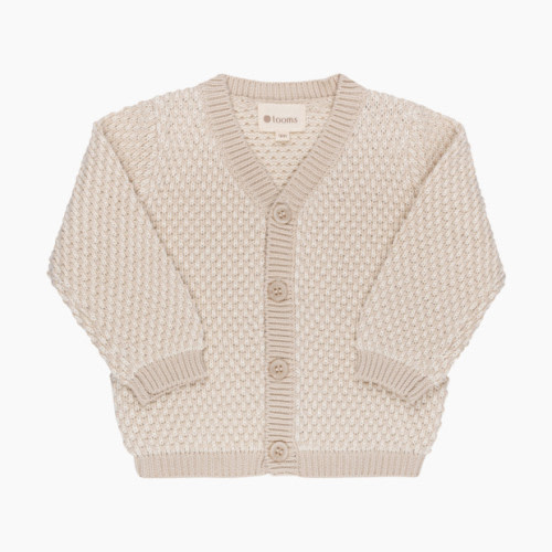 Elys & Co Bubble Knit Cardigan - Beige, 1 M