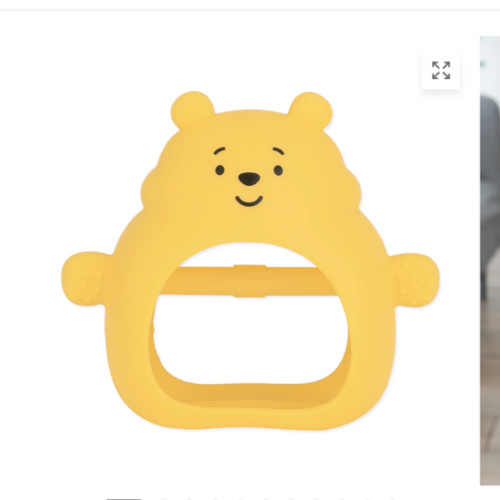 Silicone Un-Droppable Mitt Teether: Winnie the Pooh – Bumkins