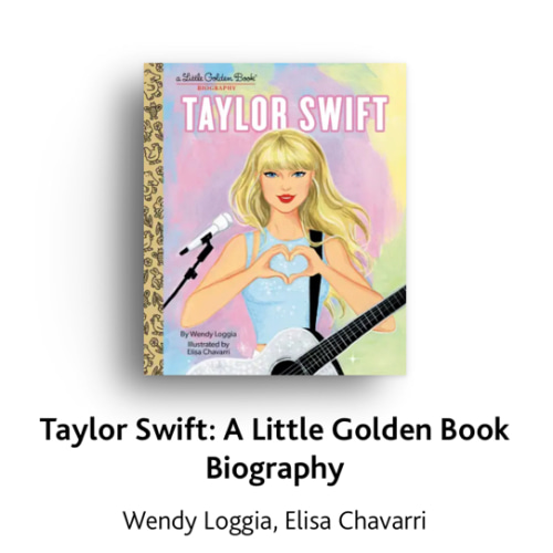 Taylor Swift: A Little Golden Book Biography a book by Wendy Loggia and Elisa Chavarri - Bookshop.org US