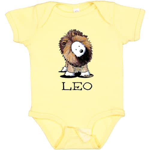 inktastic LEO Lion Westie Baby Bodysuit - KiniArt