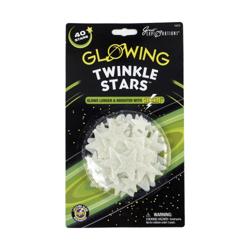 Glowing Twinkle Stars, by Great Explorations