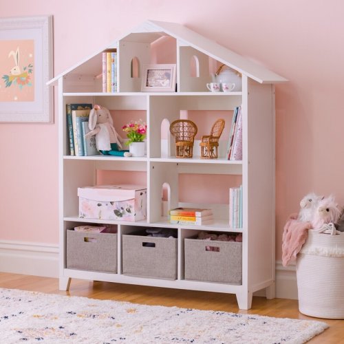 Martha Stewart Living & Learning Kids Dollhouse Bookcase 57.8" H X 51.7'' W & Reviews | Wayfair