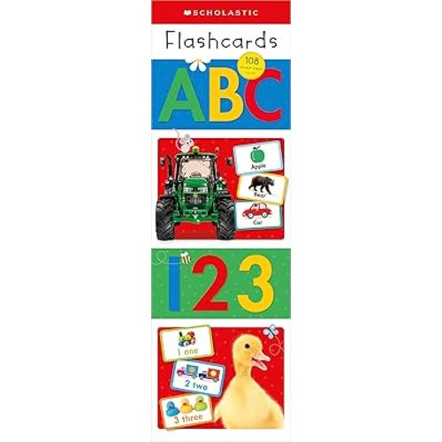 ABC & 123 Flashcard Double Pack: Scholastic Early Learners (Flashcards)