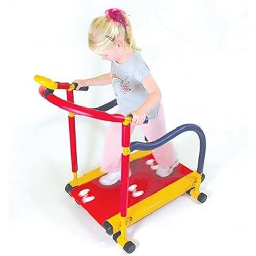Redmon Fun & Fitness for Kids Manual Treadmill with Odometer, Timer, Auto-Off, and Monitor