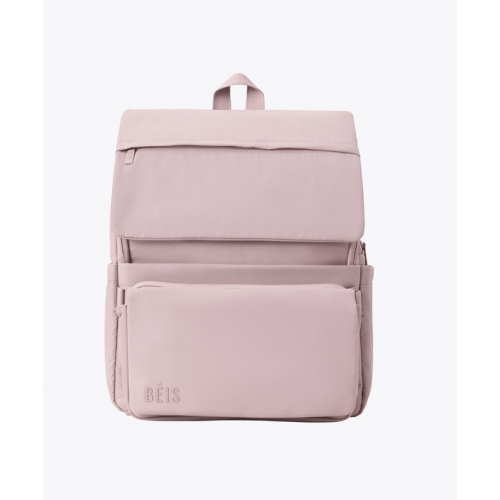 BÉIS 'The Ultimate Diaper Backpack' in Atlas Pink
