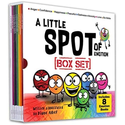 A Little SPOT of Emotion 8 Book Box Set (Books 1-8: Anger, Anxiety, Peaceful, Happiness, Sadness, Confidence, Love, & Scribble Emotion)