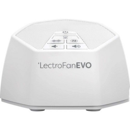 LectroFan EVO Noise All Digital Sound Machine With 22 Different Sounds, Color: White