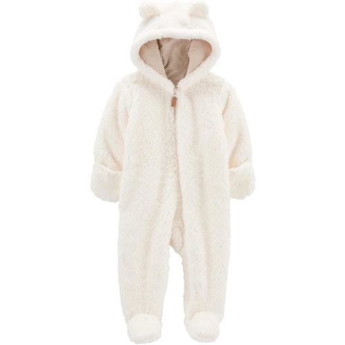 Carter's 0-9 Months Hooded Sherpa Bunting Pram