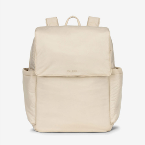 Diaper Backpack with Laptop Sleeve - OATMEAL