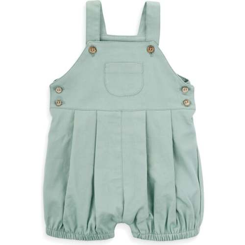 Ben Twill Romper, Green - Knot | Maisonette