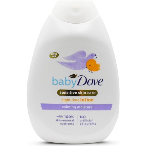 Baby Dove, Night Time Lotion for Sensitive Skin, Calming Moisture - 400 Ml (13 Ounce)