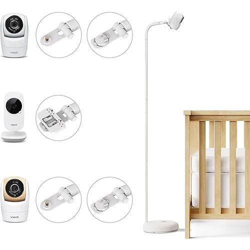 VTech Baby Monitor Floor Stand Compatible with Most Baby Monitor, Baby Camera Stand Mount, Safety for Nursery