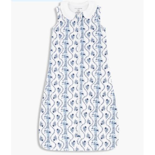 The Sleep Sack - Blue Vine Stripe – Hill House Home- 6-12M