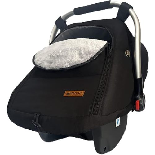 Car Seat Cover for Babies Winter - Baby Car Seat Covers Universal Cold Weather Shield,Warm and Cozy Carseat Covers Canopy Water Resistant for Baby Protection Car Seat Covers for Infant Car Seat