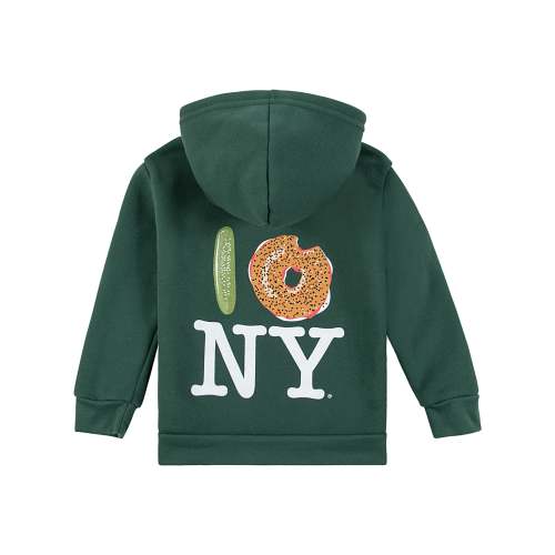 Pickle Bagel NY Hoodie - Pine