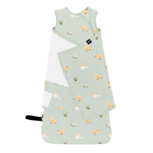 Sleep Bag Swaddler in Aloe Chick 1.0