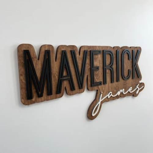 Etsy - name sign