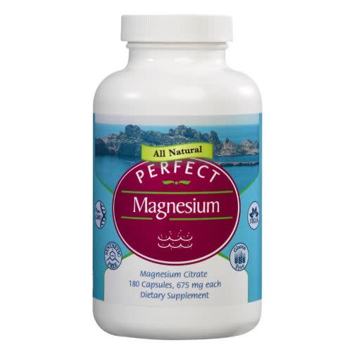 Perfect Supplements Magnesium Citrate Capsules 180 ct