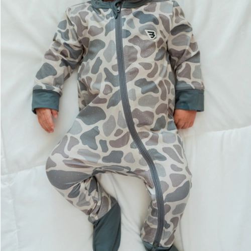 Baby Zip Up - Classic Deer Camo – BURLEBO