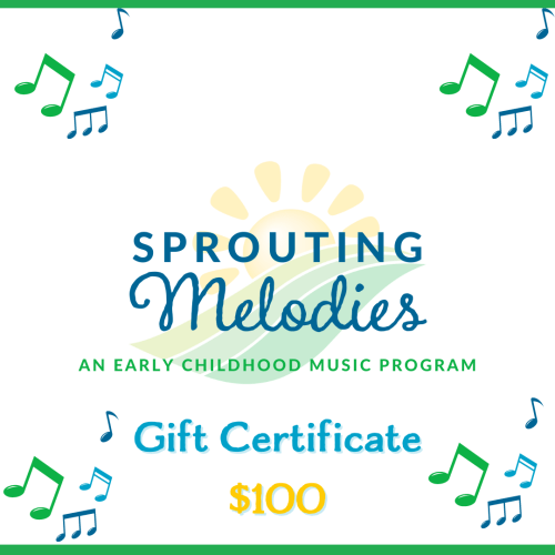 Sprouting Melodies Gift Certificate - $50