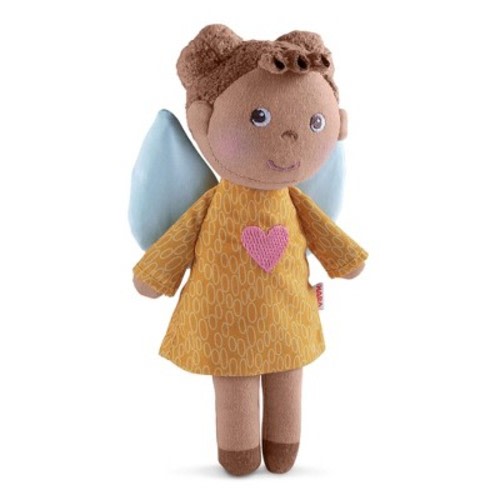 HABA Guardian Angel Mini Doll Nora - Soft Plush Baby Doll Toy for Toddlers 1-3, Ideal Gift for 2 Year Old Girls & Up