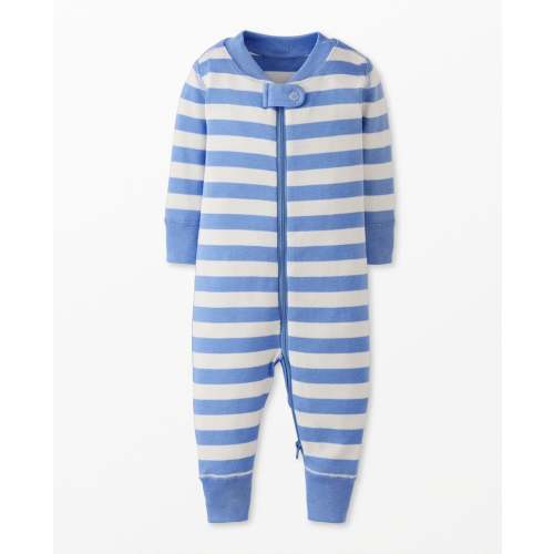 Baby Striped 2-Way Zip Sleeper | Hanna Andersson