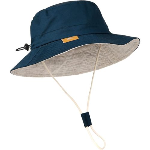 Baby Sun Hat for Boy Girl Toddler Summer Bucket Hat Kids Sun Protection Beach Hat Cotton Baby Hats