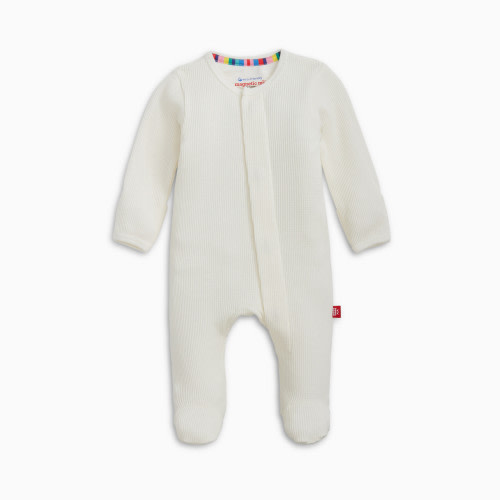 Magnetic Me Waffle Magnetic Footie - Tofu, Newborn