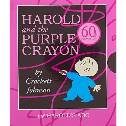 Harold and the Purple Crayon 2-Book Box Set: A Box of 2 Board Books [Ages 0-4]