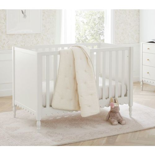 Cuddle Me Muslin Baby Quilt | Pottery Barn Kids - Sand