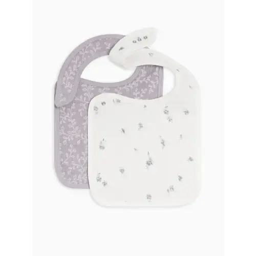 2-Pack Muslin Bibs