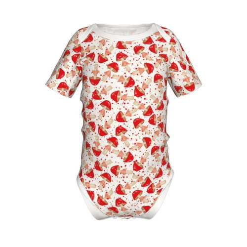 Gaeub Cute Mushroom Print Infant Climbing Onesie,Toddler Outfit,Newborn Baby Bodysuit,Baby Boy Girl Clothes -