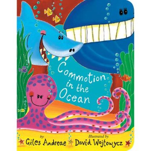 Commotion in the Ocean (Reprint) by Giles Andreae (Board Book)