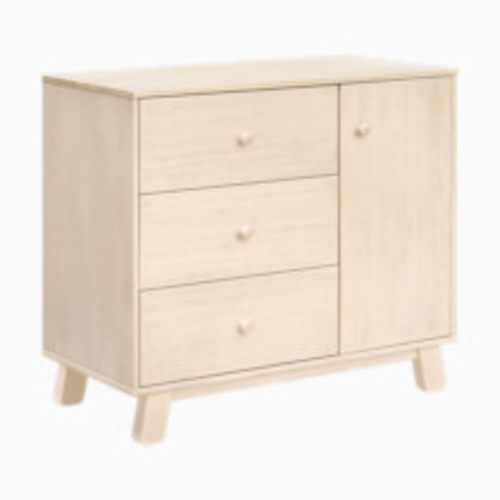 babyletto Hudson Modern 3-Drawer Dresser - Washed Natural