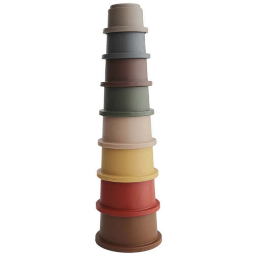 Stacking Cups Toy by Mushie – Mochi Kids
