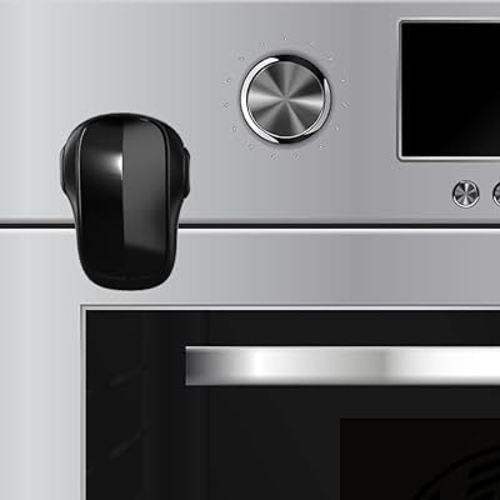 Moonybaby Oven Lock Child Safety, Heat-Resistant, Jet Black