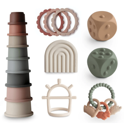 Toy & Teether Gift Set