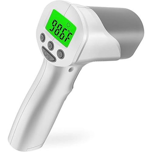 Non Contact Infrared Thermometer for Kids and Baby No Touch Infrared Forehead Thermometer for Fever Smart Temperature with Digital LCD Display Instant Results