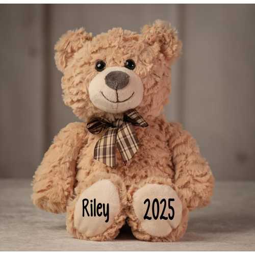 Personalized Teddy Bears-Stuffed Bear-My first teddy bear-Birthday Gift-Baby Shower-Baby Gift-Custom Newborn Gift-Newborn Gift