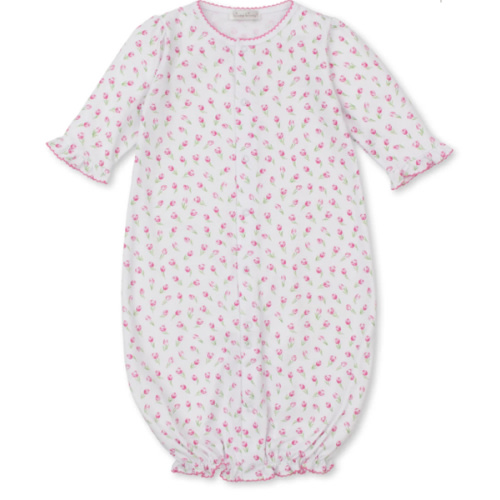 Tulip Blossoms White Convertible Gown