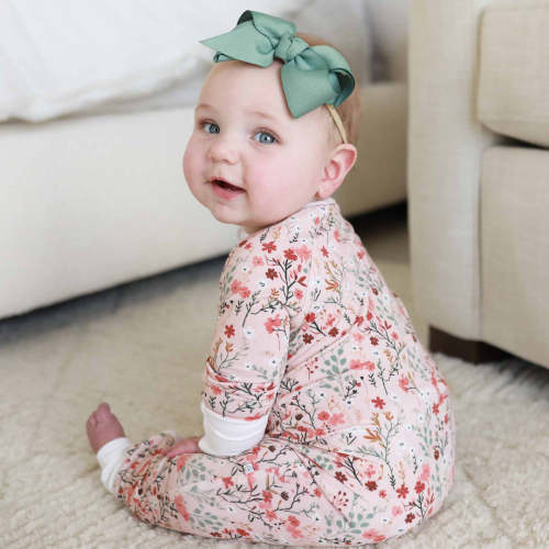 Autumn Blooms Convertible Zip Romper