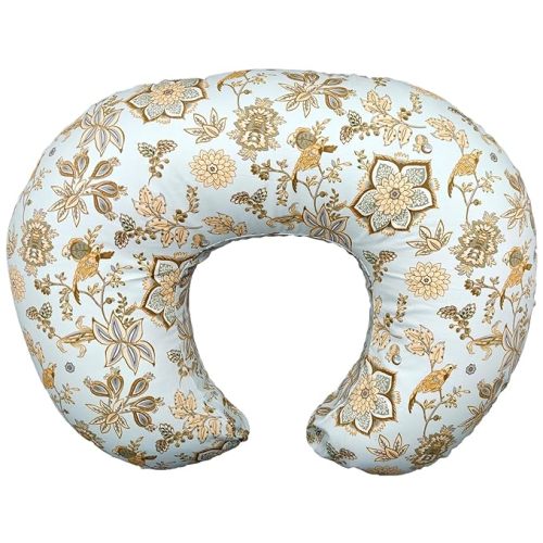 Nursing Pillow, Breastfeeding Pillows with Standard Size Removable Cover, Breast Feeding Pillow with Breathable Filling, Ergonomic Nursing Essentials for Bottle and Breastfeeding- Boho Garden…